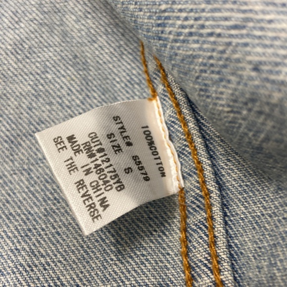 Signature 8 cropped jean jacket like new - Picture 5 of 10